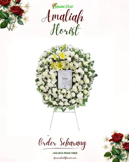 Krans Bunga Duka Tegalpanjang